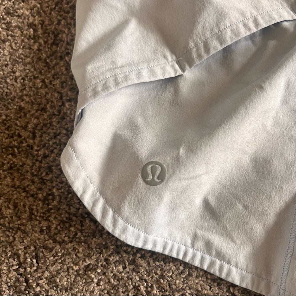 Lululemon Light Blue Speed Up HR Short 2.5”